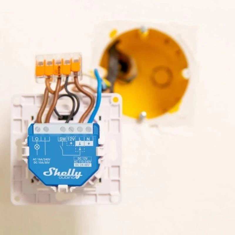 Shelly Wave 1 Z-Wave 1 kanalo relė