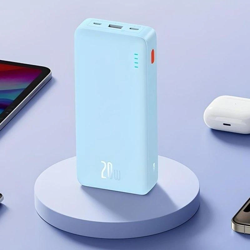 Baseus Airpow 20000mAh 20W maitinimo blokas (mėlynas)