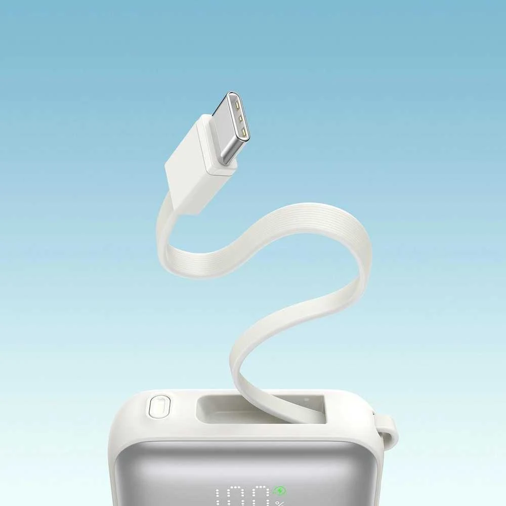 Išorinė baterija Power Bank Joyroom JR-PBF27 22.5W Mini 10000mAh balta