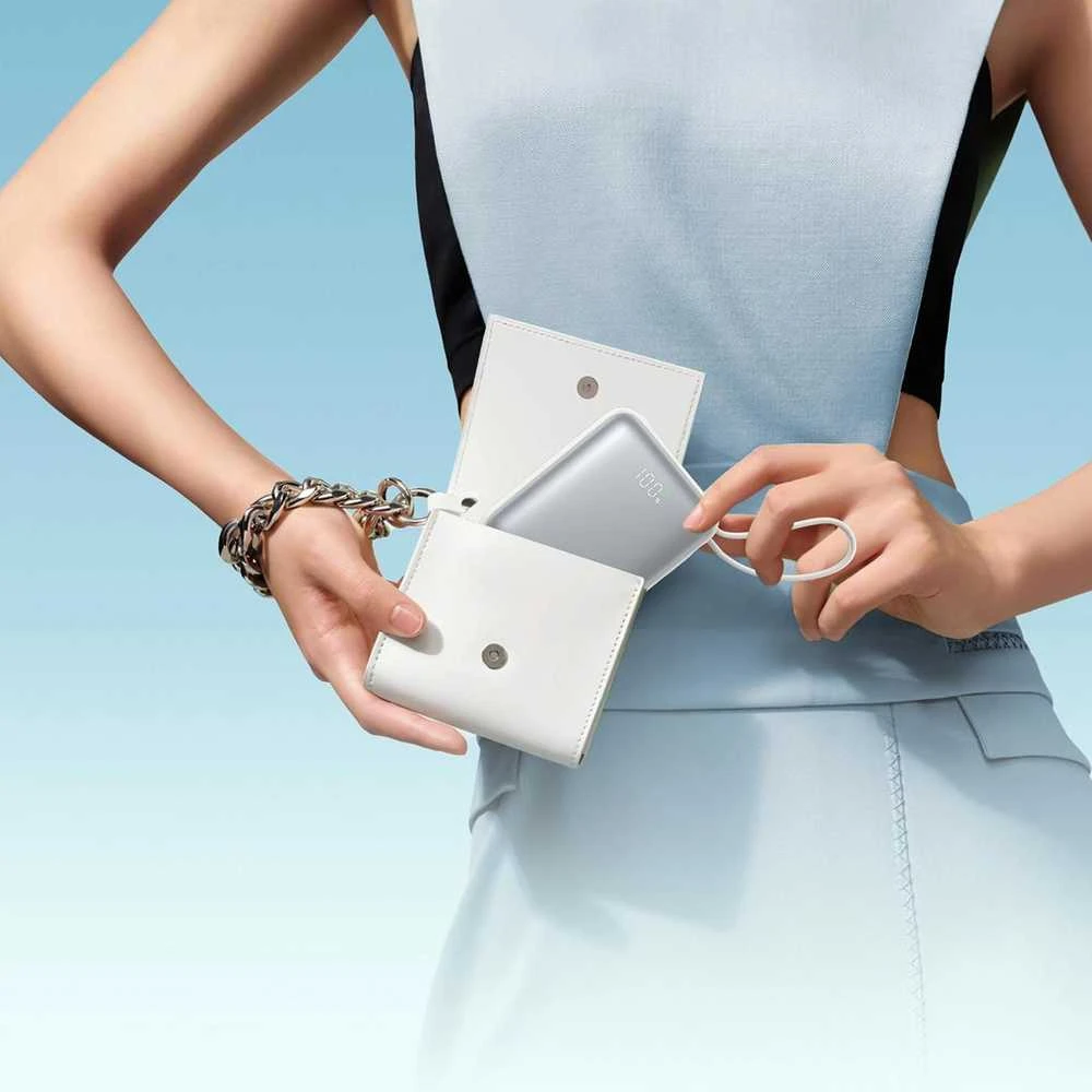 Išorinė baterija Power Bank Joyroom JR-PBF27 22.5W Mini 10000mAh balta