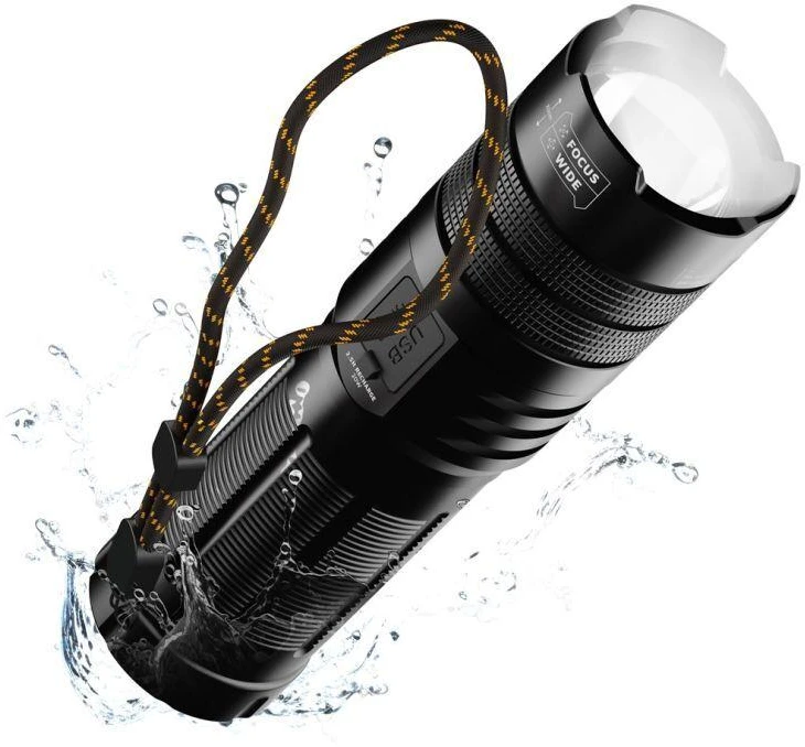 Power bank Xtorm Flashlight 10.500 mAh 20W – juodas