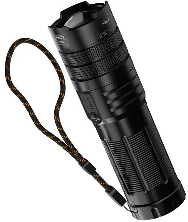 Power bank Xtorm Flashlight 10.500 mAh 20W – juodas