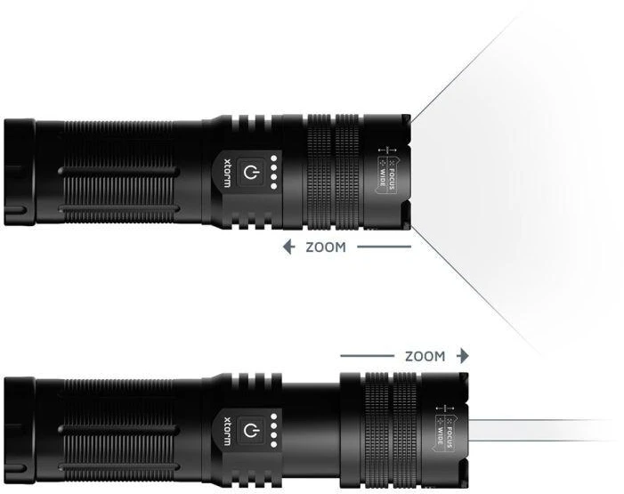 Power bank Xtorm Flashlight 10.500 mAh 20W – juodas