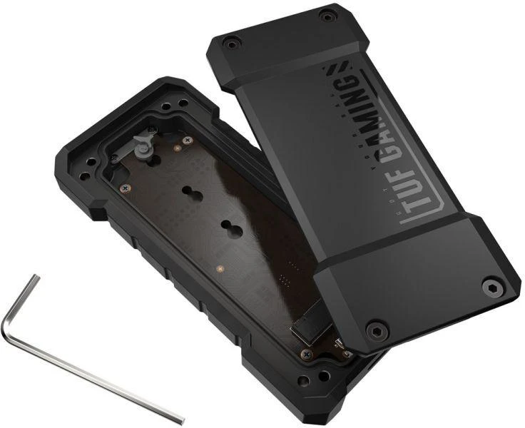Ausinės Išorinio SSD disko dėklas Asus TUF Gaming A2, juodas