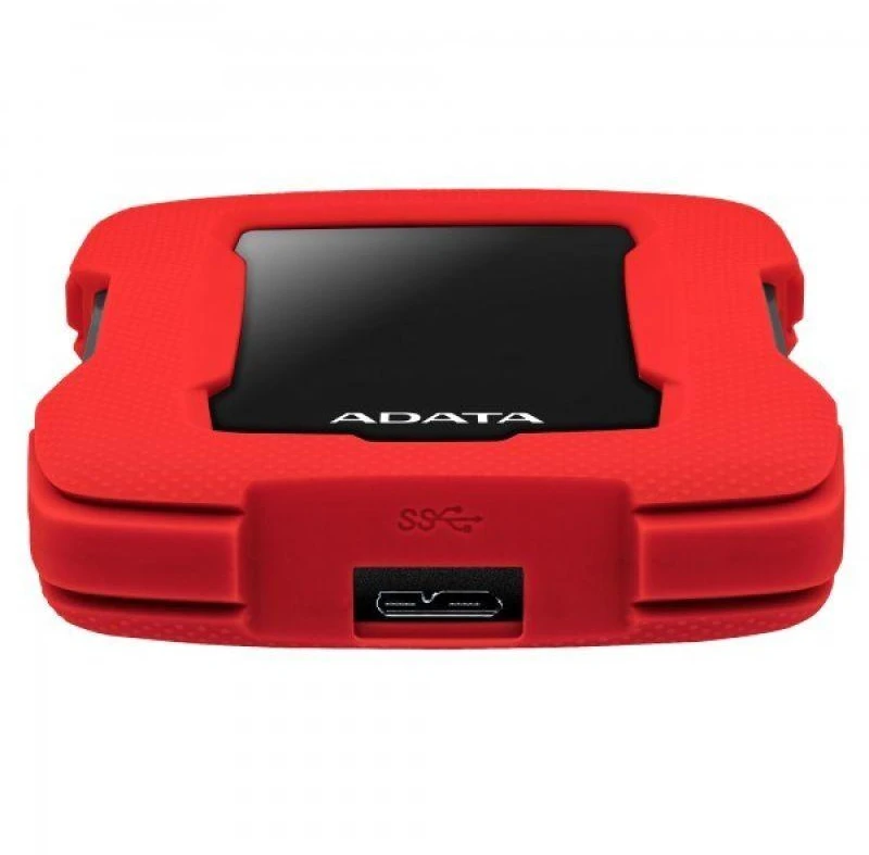 ADATA HD330 1000 GB, 2.5", USB 3.1, Raudona