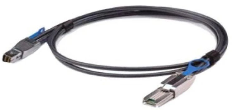 „Hewlett Packard“ (HP) HPE išorinis 2,0 m (6 pėdų) „Mini-SAS HD 4x“ į „Mini-SAS HD 4x“ kabelis