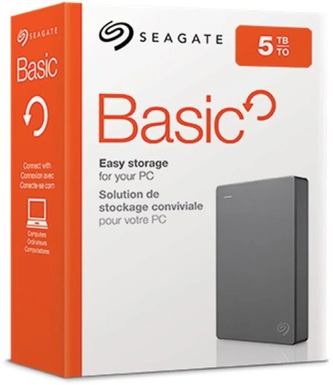 Išorinis kietasis diskas Seagate Basic HDD 5TB