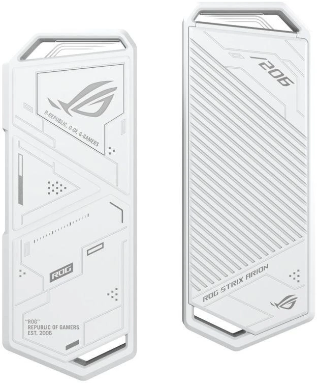 ASUS ROG Strix Arion Baltas Edition SSD korpusas M.2
