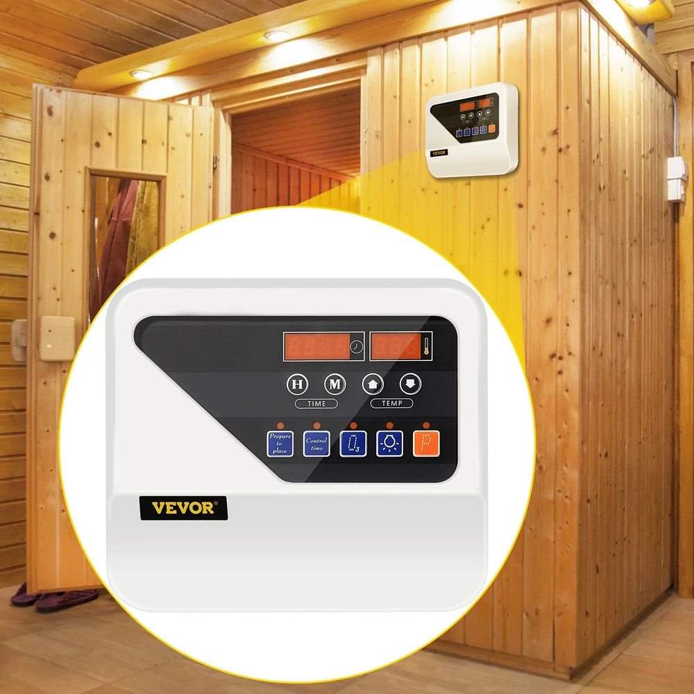 VEVOR Išorinis saunos šildytuvo valdiklis 3–9 KW