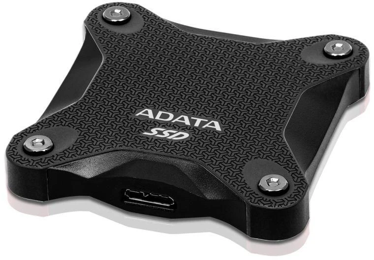 Išorinis kietasis diskas SSD ADATA SD620 1TB, juodas