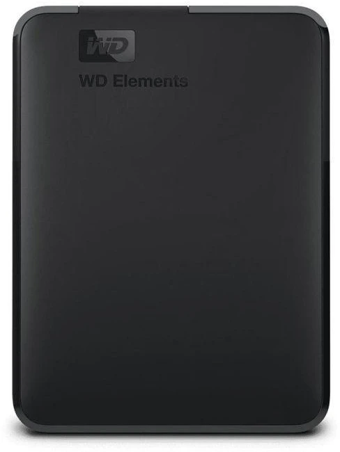 Kietasis diskas Išorinis standusis diskas Western Digital Elements (5 TB; 2,5 col.; USB 3.0; juodas; WDBU6Y0050BBK-WESN)