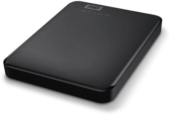 Kietasis diskas Išorinis standusis diskas Western Digital Elements (5 TB; 2,5 col.; USB 3.0; juodas; WDBU6Y0050BBK-WESN)