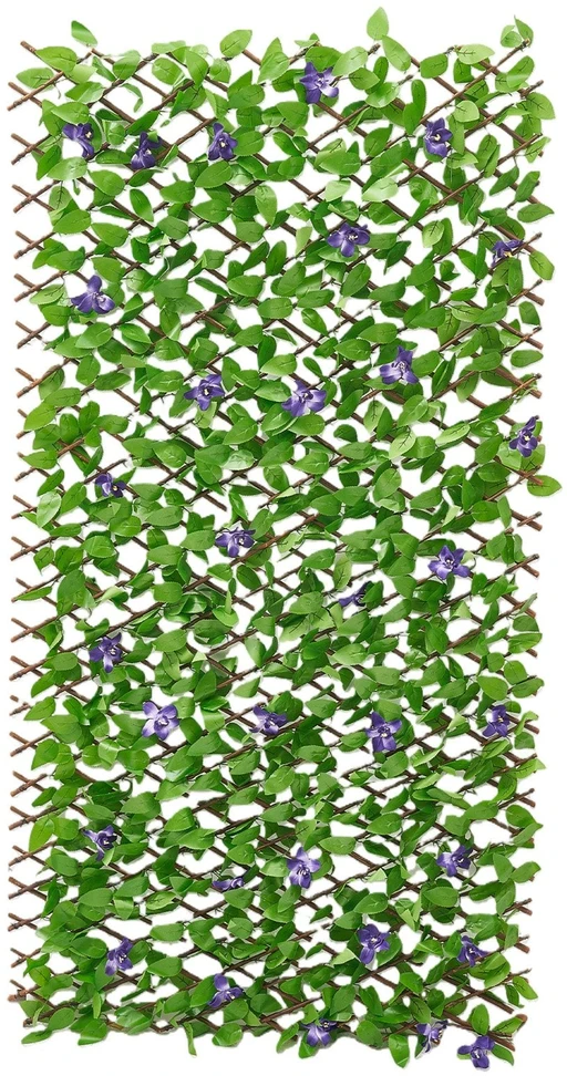 VEVOR Išplečiama privati tvora su dirbtiniu gebenės paneliu
