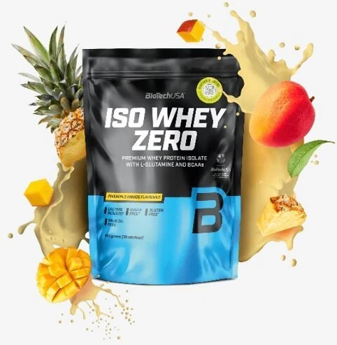 Išrūgų baltymų izoliatas BioTechUSA Iso Whey Zero 454 g