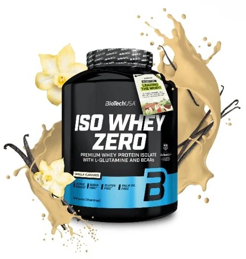 Išrūgų baltymų izoliatas BioTechUSA Iso Whey Zero 1816 g