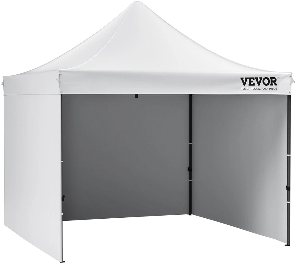 VEVOR Išskleidžiama pavėsinės palapinė 304x304cm su sienelėmis