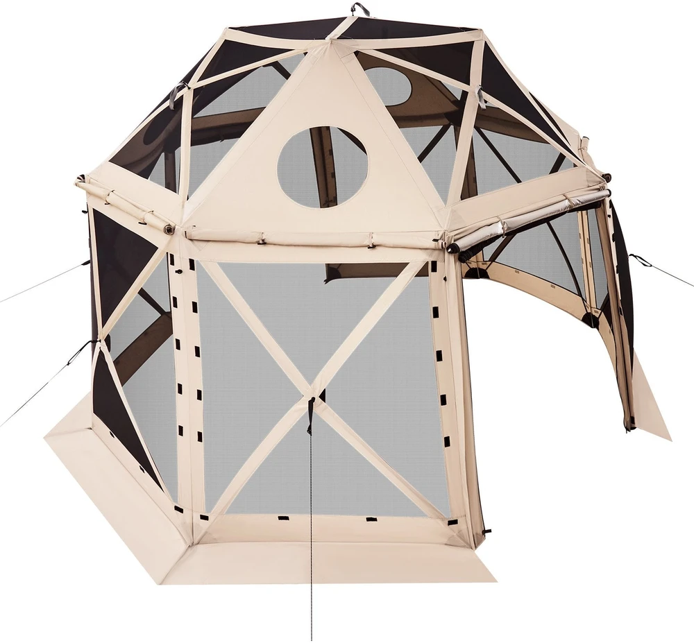 VEVOR Išskleidžiama pavėsinė 3.6x3.6 m, sferinė