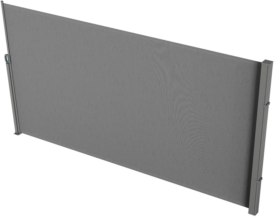 VEVOR Ištraukiama šoninė markizė, 180x350 cm, pilka