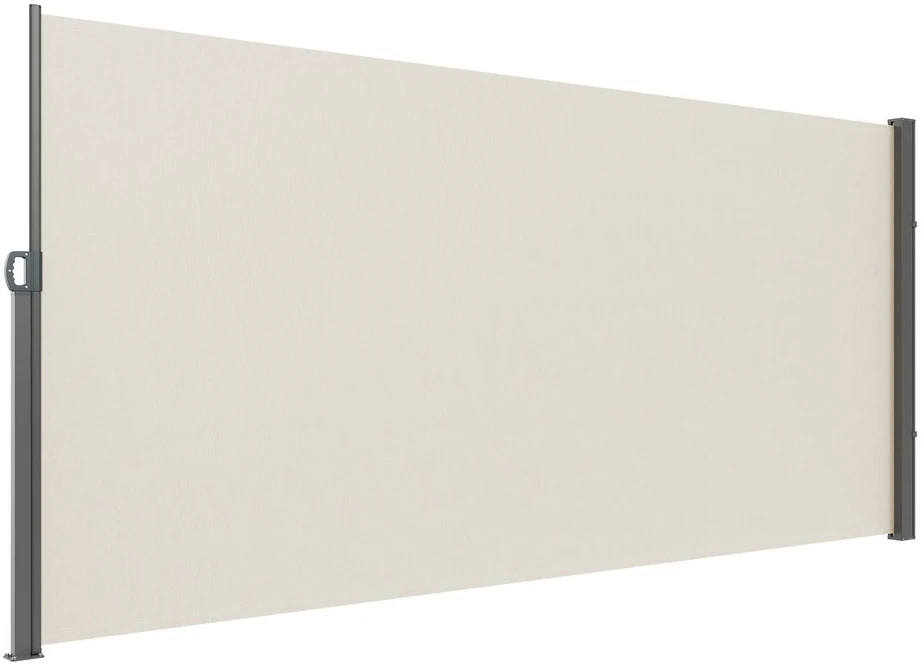 VEVOR Ištraukiama šoninė markizė, 180x300 cm, smėlio spalvos