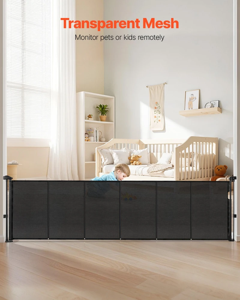 VEVOR Ištraukiama vaikiška užtvara 870 mm x 2800 mm