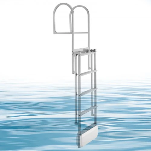 Vevor Įtraukiami laiptai laivams, 5 pakopos