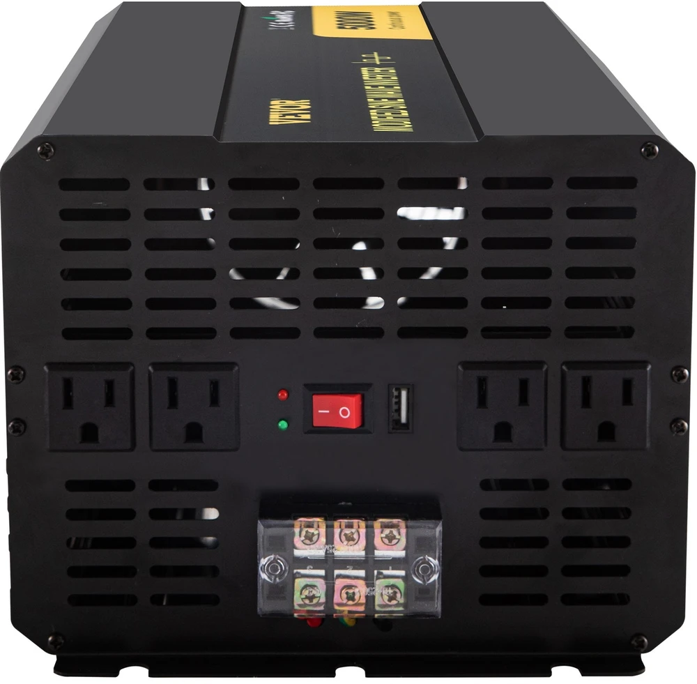 VEVOR 5000W galingumo keitiklis iš 12V į 120V