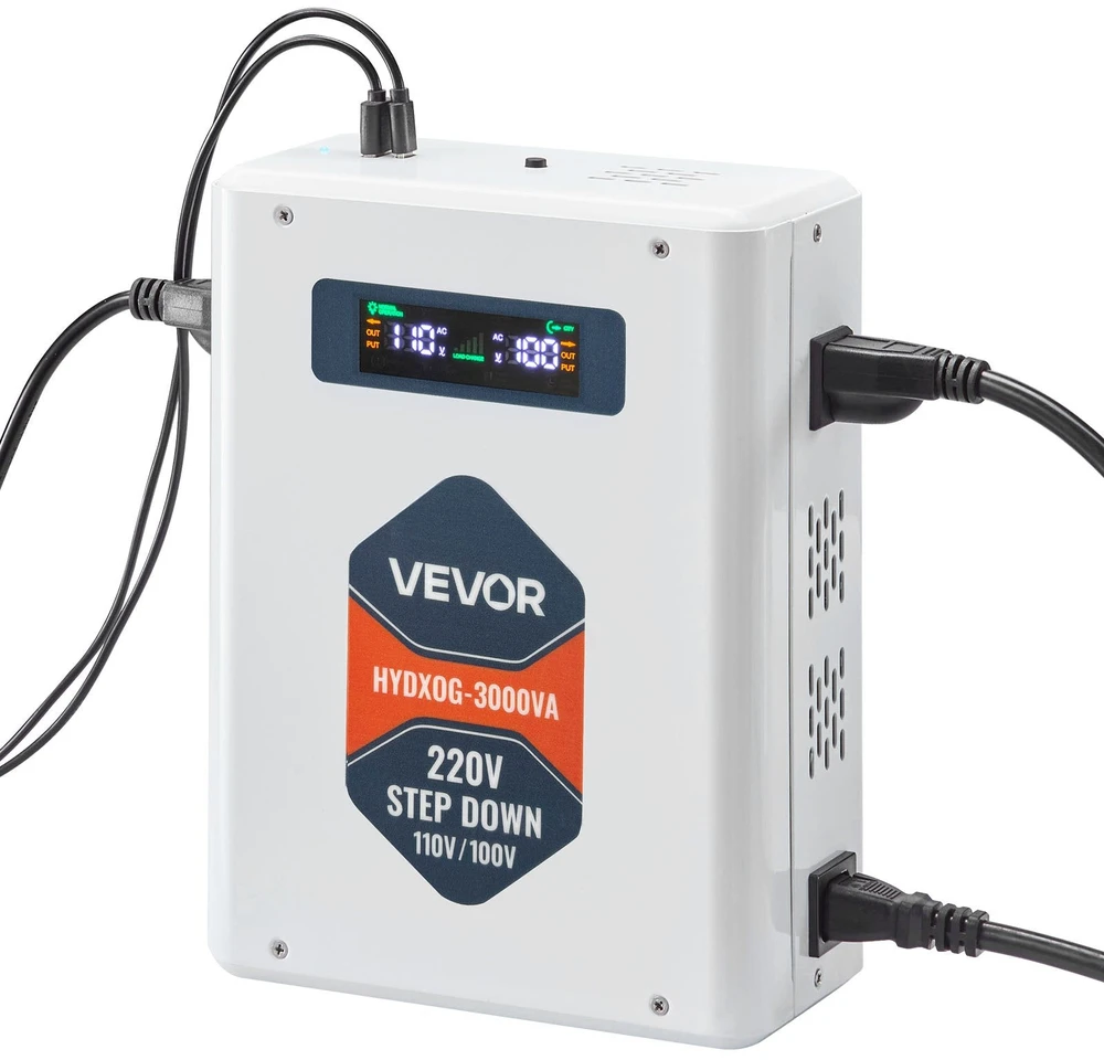 VEVOR Įtampos konverteris 220V į 110V, 3000VA