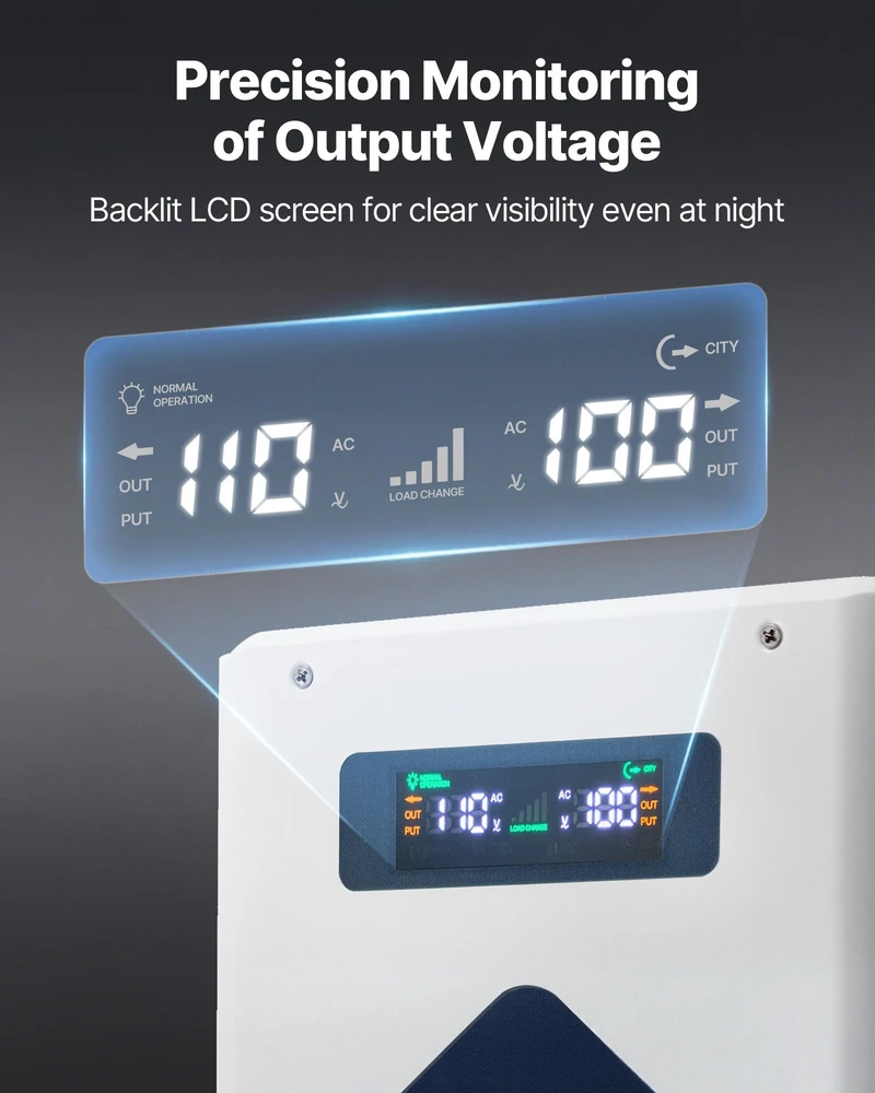 VEVOR Įtampos konverteris 220V į 110V, 3000VA