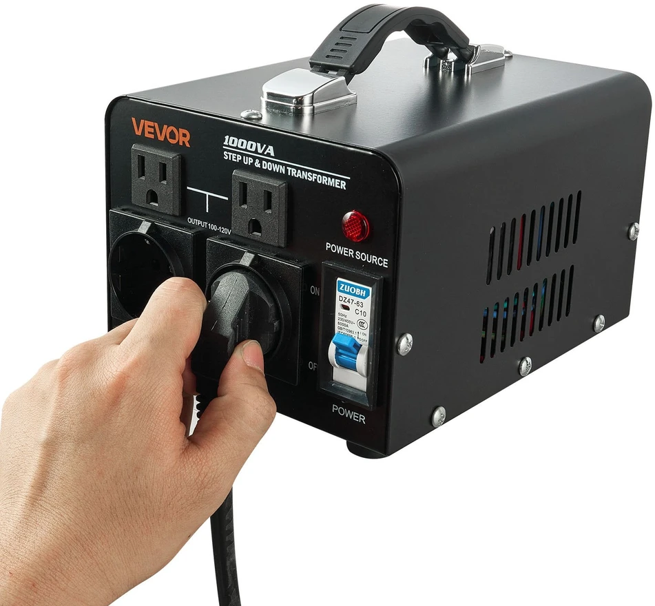 VEVOR Įtampos keitiklis transformatorius 1000VA