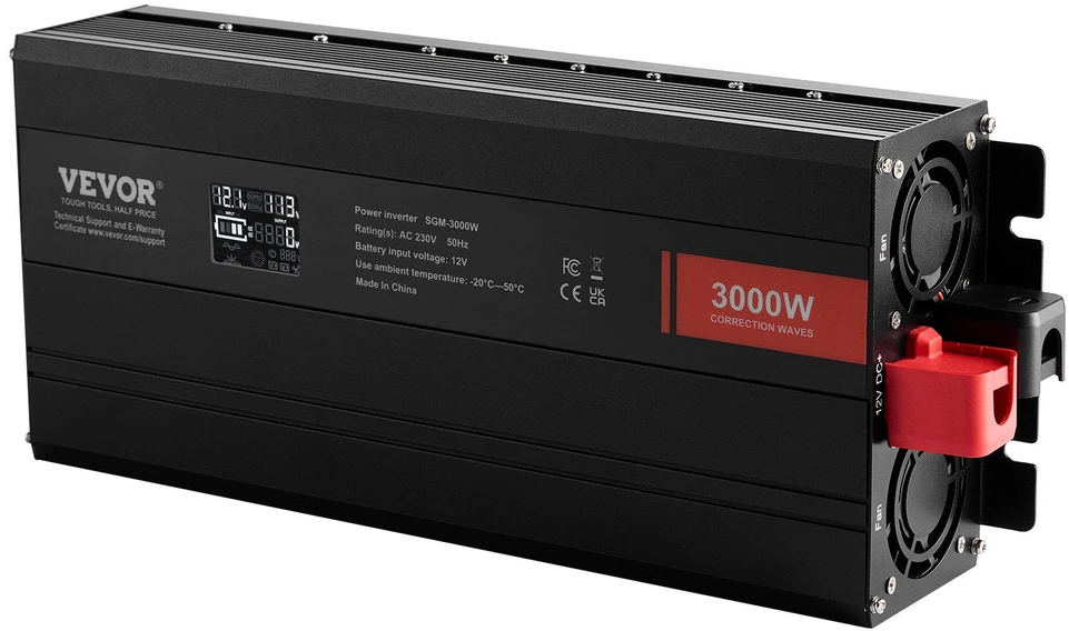 VEVOR Modifikuotos sinusoidės bangos keitiklis 3000W