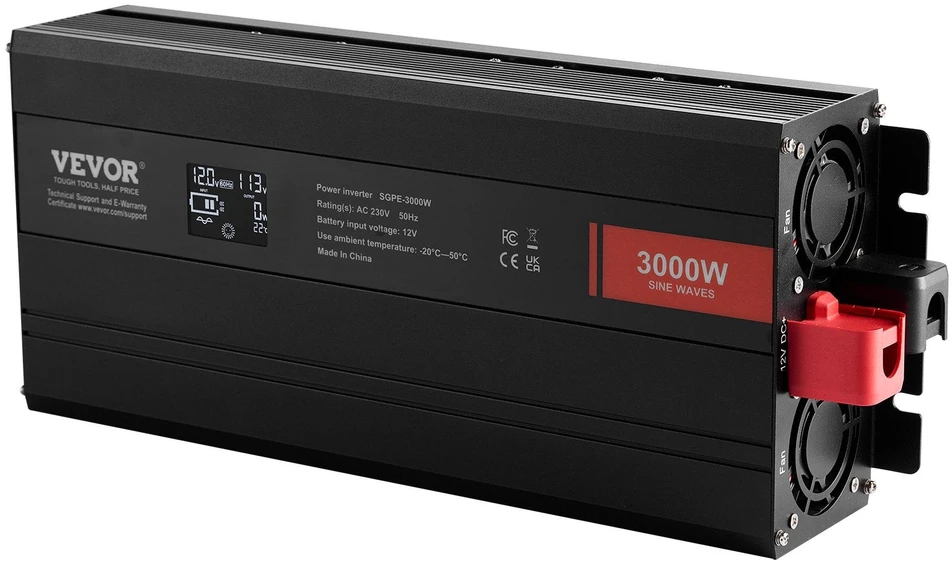VEVOR Grynos sinusinės bangos inverteris 3000W