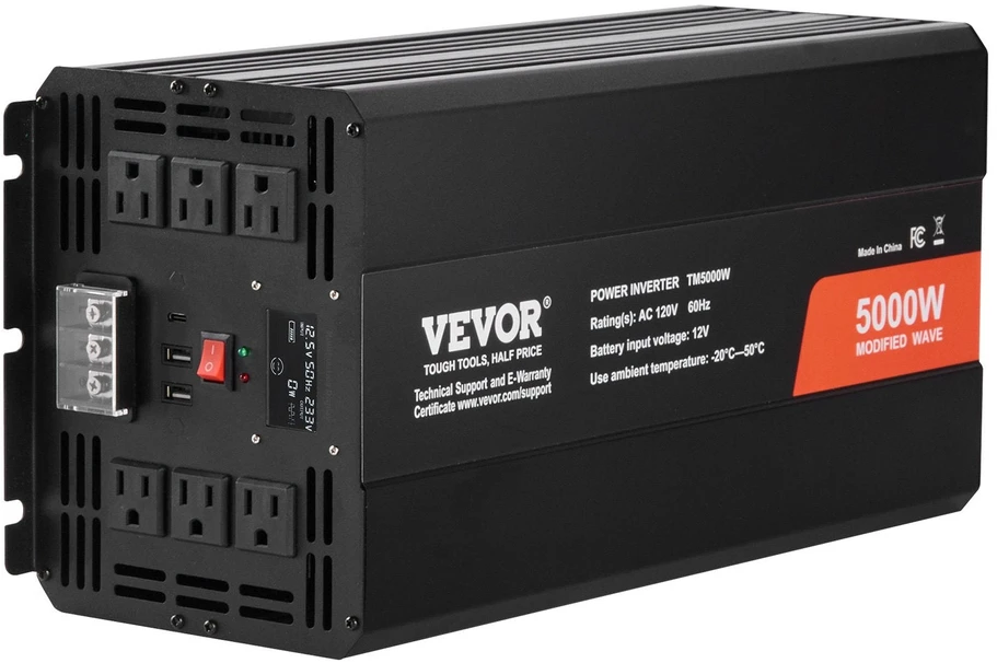 VEVOR Modifikuoto sinusinio signalo keitiklis 5000W