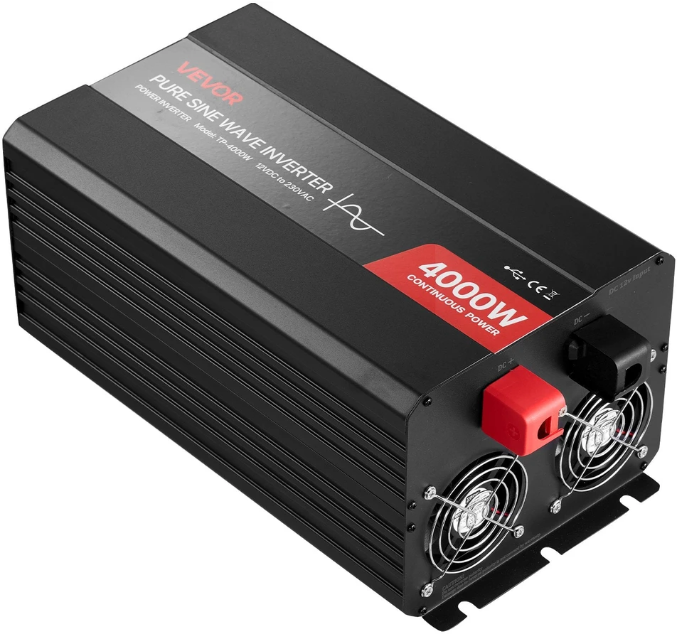 VEVOR 4000W galios keitiklis automobiliams ir RV