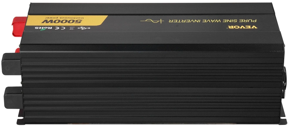 VEVOR Pure sinusoides keitiklis 5000W 12V į 230V LCD