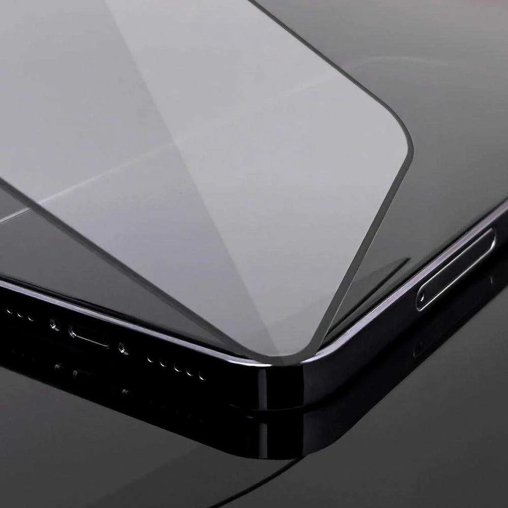 LCD apsauginis stikliukas Wozinsky 5D pritaikytas dėklui Apple iPhone 13 Pro Max/14 Plus juodas