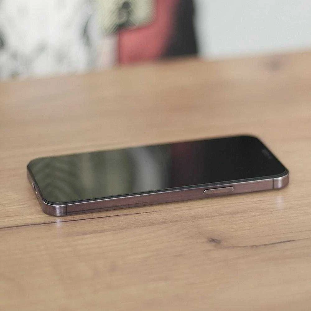 LCD apsauginis stikliukas Wozinsky 5D pritaikytas dėklui Apple iPhone 13 Pro Max/14 Plus juodas