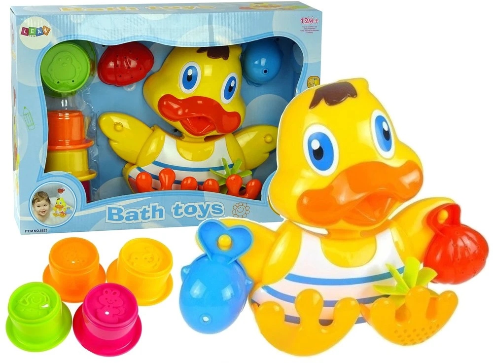 Vonios ančių rinkinys Lean Toys, 5d.