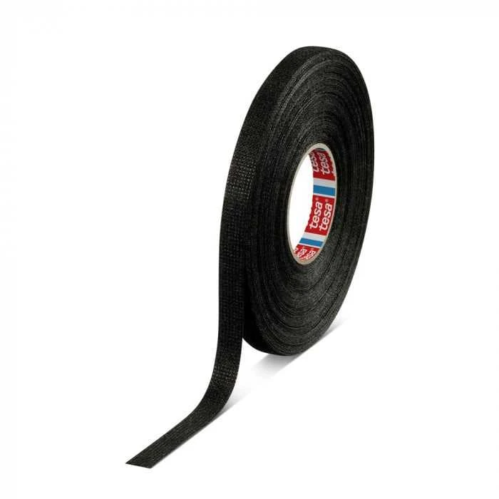 Izoliuojanti tekstilinė juosta TESA (juoda) 25m x 9mm 51608-00002-00