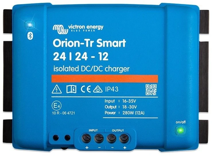 Victron Energy Izoliuotas DC-DC įkroviklis Orion-Tr Smart 24/24-12A