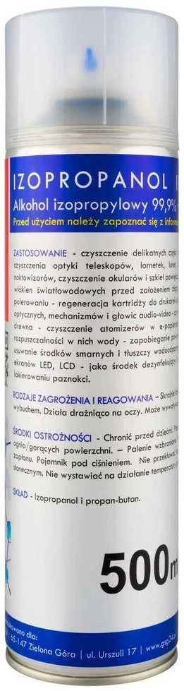 Gsg24 Izopropilo alkoholis Izopropanolis IPA I-MAX 99,9% Purškiklis 500ML