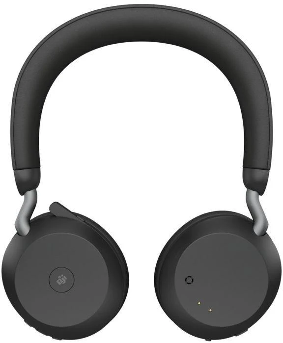 Beilaidės ausinės Jabra Evolve2 75, USB-A, Bluetooth, MS-Teams | spalva: juoda