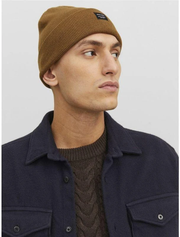 Kepurė Jack & Jones Jacdna Beanie Noos M 12092815 Ruda