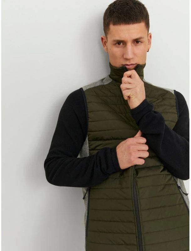 Jack & Jones Jjemulti Bodywarmer Collar Noos M 12200684ROSIN