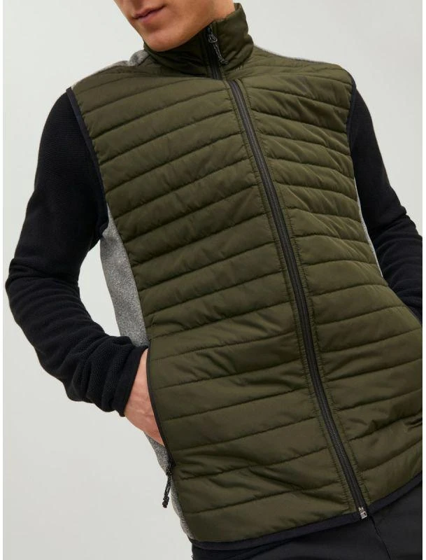 Jack & Jones Jjemulti Bodywarmer Collar Noos M 12200684ROSIN