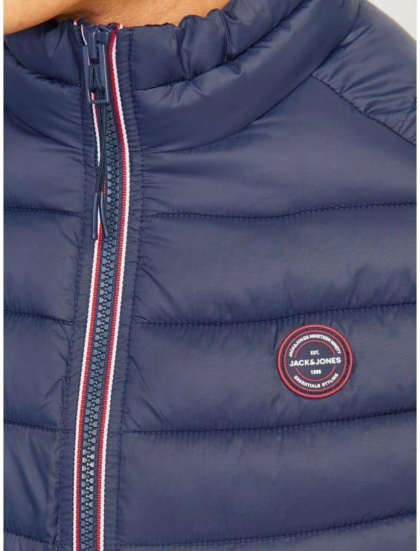 Jack & Jones JJEMULTI BODYWARMER COLLAR NOOS 12258457 NAVY BLAZER/TRUE Raudonas