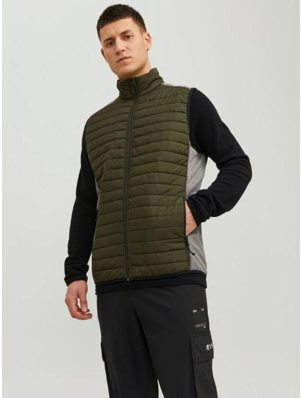 Jack & Jones Jjemulti Bodywarmer Collar Noos M 12200684ROSIN