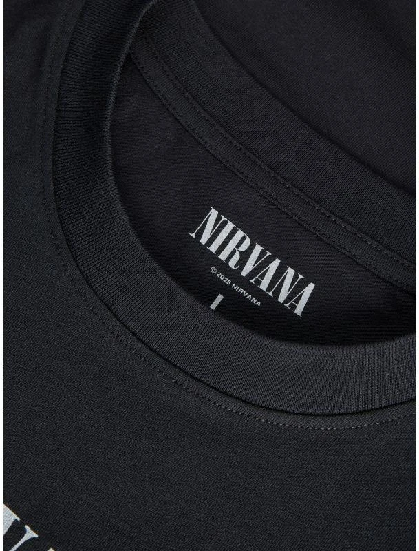 Jack & Jones marškinėliai Nirvana JPRBLUNIRVANA SS TEE 12287521 JUODA