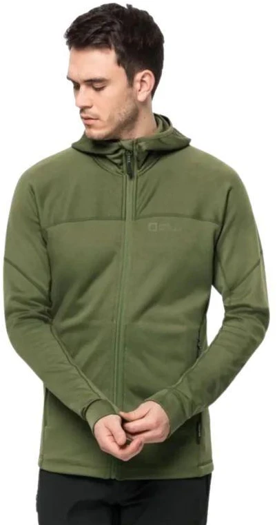 Jack Wolfskin Hirschberg Hooded FZ M džemperis 1710881-4129