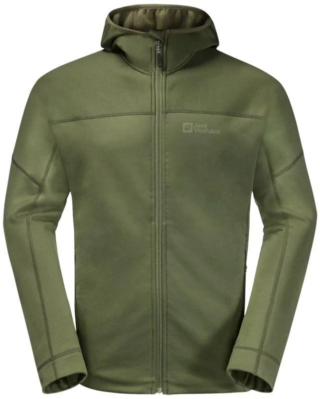 Jack Wolfskin Hirschberg Hooded FZ M džemperis 1710881-4129