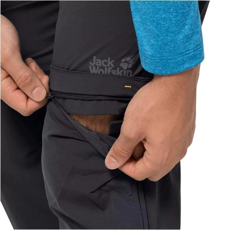 Jack Wolfskin Overland Zip Away kelnės, M, 1506113-6000